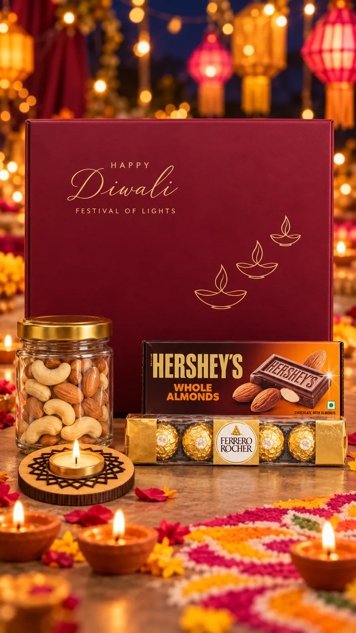 Sweet Crunch Diwali hamper
