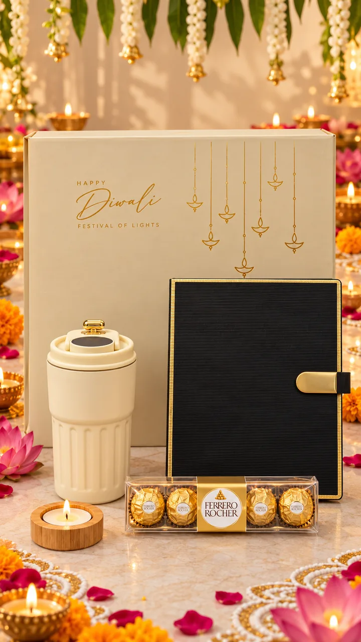 Ivory Elegance Diwali hamper