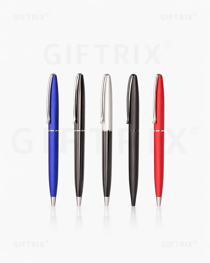 Premium twist pen in 5 colours