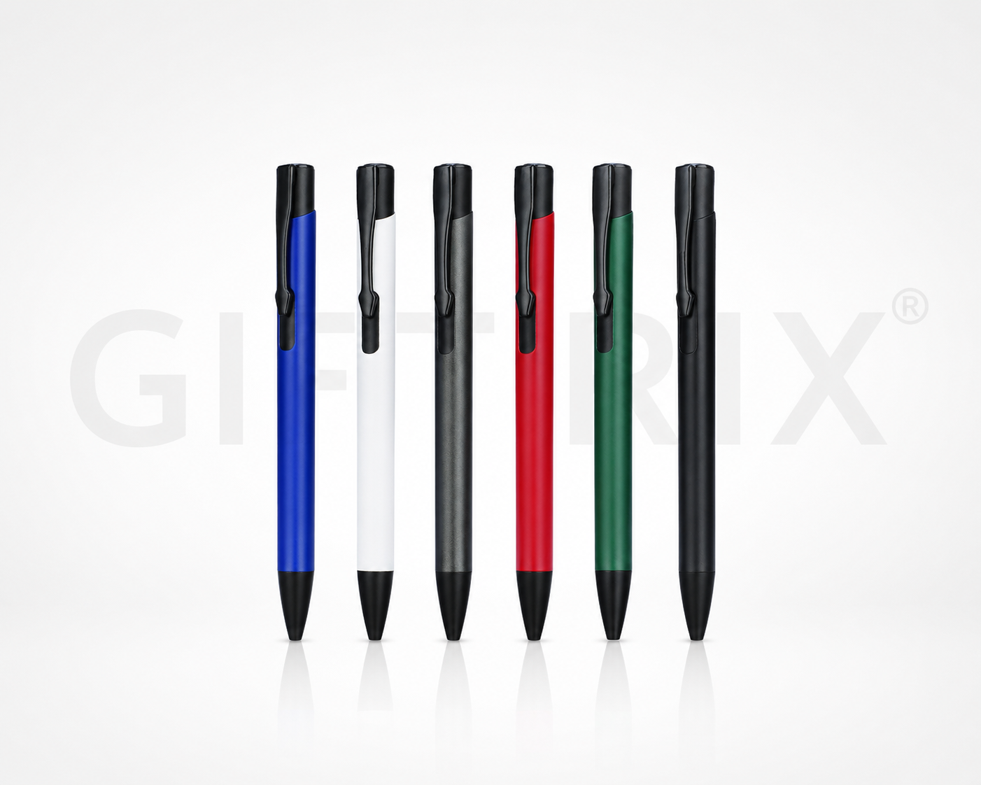Click pen set in 6 colours