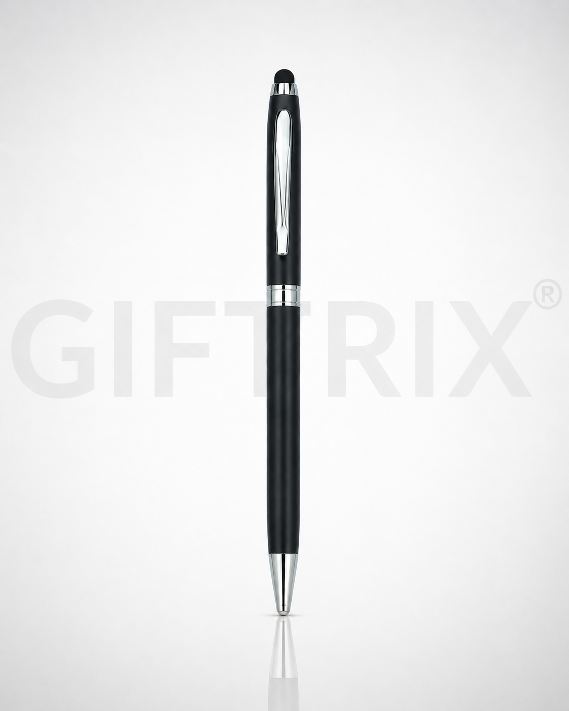 Slim black stylus pen