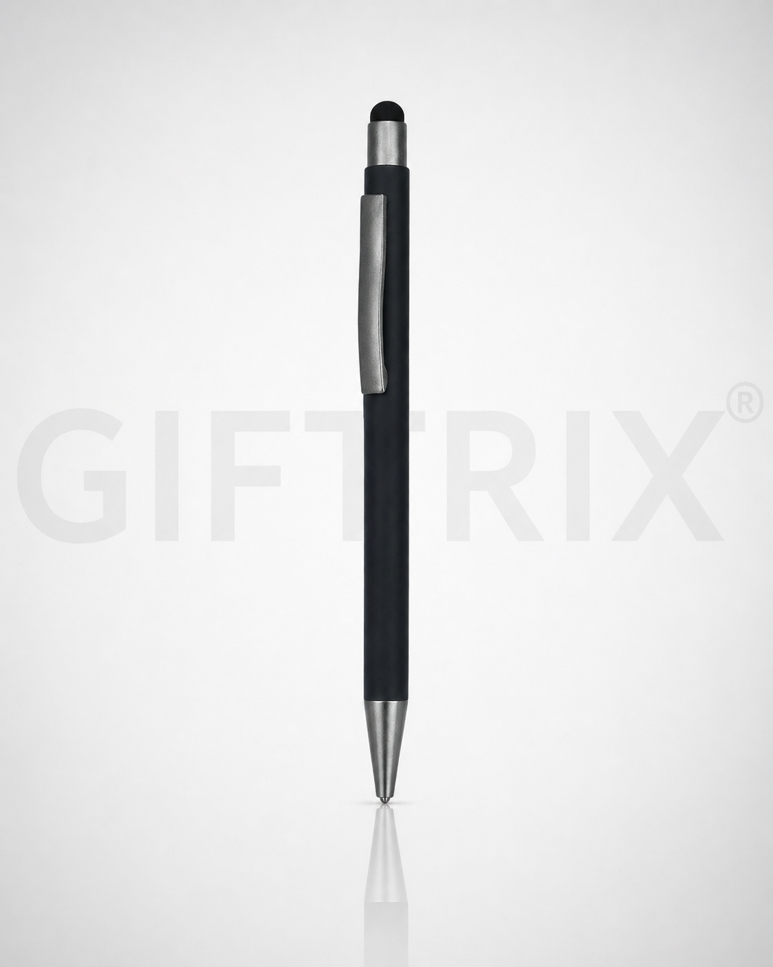 Matte slim stylus pen in black